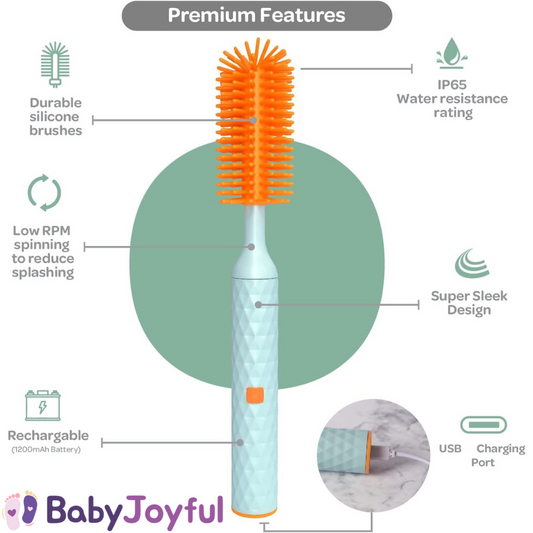 BabyBrushPro™ - Automatic Baby Bottle Cleaning Brush