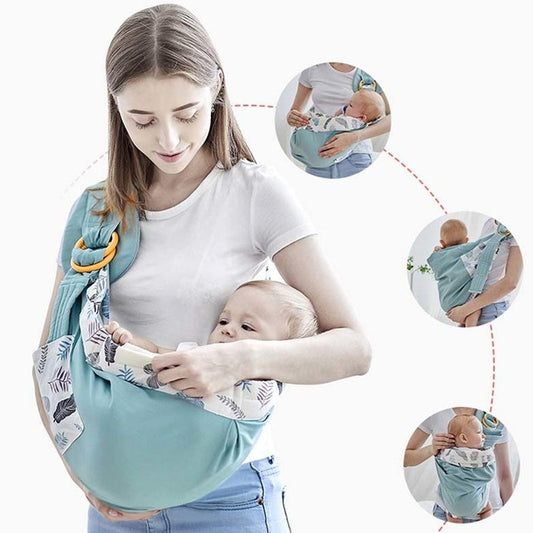 BabySling™ - Easy Pain-Free Snap-On Baby Sling Carrier